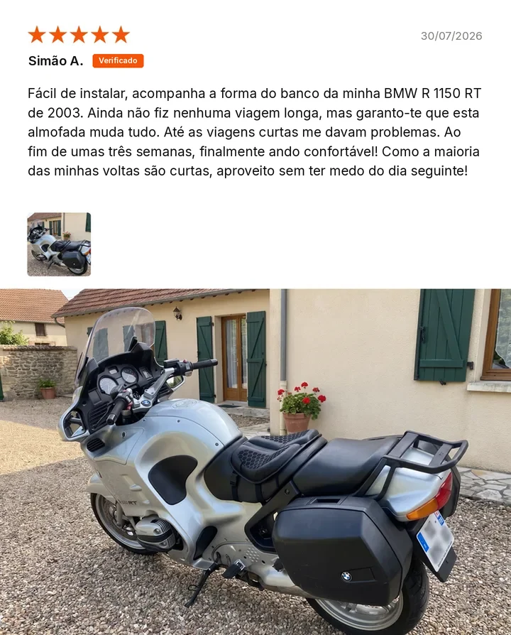 Avaliação verificada: Simão A.