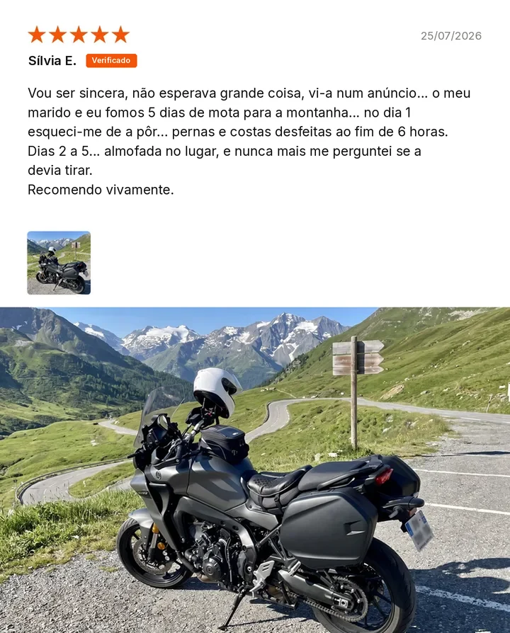 Avaliação verificada: Sílvia E.