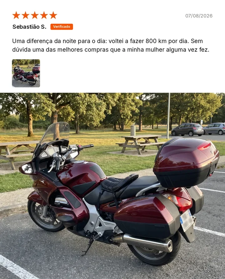 Avaliação verificada: Sebastião S.
